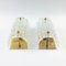 Scandinavian Venus Wall Lights in Glass and Brass by Carl Fagerlund for Orrefors & Lyfa, 1960s, Set of 2, Image 11