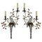 Parrot and Torch Wall Sconces from Maison Baguès, 1950s, Set of 2, Image 6