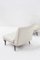 Set of Lounge Chairs in Light Leather attributed to Gianfranco Frattini, 1970s 8