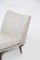 Set of Lounge Chairs in Light Leather attributed to Gianfranco Frattini, 1970s 4