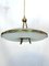 Italian Modern Curved Glass Chandelier in the Style of Max Ingrand, 1950s, Image 8