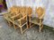 Oak Chairs, 1950s, Set of 8, Image 4