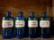 French Pharmacy Bottle in Blue Glass, 1860, Set of 4, Image 2