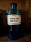 French Pharmacy Bottle in Blue Glass, 1860, Set of 4, Image 6