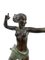 Jean de Marco per Max Le Verrier, Atalante, Spelter & Marble, Art Deco Style Amazone Sculpture, Immagine 8