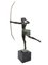 Jean de Marco für Max Le Verrier, Atalante, Spelter & amp; Marmor, Art Deco Stil Amazone Skulptur 6