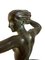 Jean de Marco for Max Le Verrier, Atalante, Spelter & Marble, Art Deco Style Amazone Sculpture, Image 12