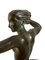 Jean de Marco para Max Le Verrier, Atalante, Spelter & Marble, Escultura Amazone estilo Art Déco, Imagen 12