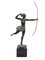Jean de Marco pour Max Le Verrier, Sculpture Amazone Style Art Déco, Atalante 1