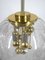 Lámpara colgante alemana de Doria Leuchten, años 70, Imagen 15