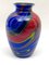Postmoderne Vase aus Muranoglas von Ottavio Missoni, Italien, 1980er 1