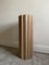 Fluted Column Plinth in Wood, 1980s 1