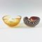 Heart-Shaped Murano Glass Bowls or Ashtrays from Barovier & Toso, Italy, 1950s, Set of 2 4