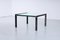 Small Black Square Coffee Table attributed to Metaform, 1980s 5