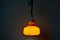 Lampe à Suspension Orange, 1970s 2