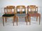 Danish Teak Dining Room Chairs, 1960s, Set of 6 14