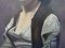 Fred Neumann dopo Jean Baptiste Camille Corot, La donna con la perla, anni '80, olio su tela, Immagine 14