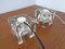 Glass Cube Lamps from Peill & Putzler, 1970s, Set of 2, Image 8