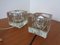 Glass Cube Lamps from Peill & Putzler, 1970s, Set of 2 3