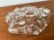 Cuenco francés de cristal de hielo con motivos de caracol, años 60, Imagen 15