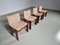 Chaises Monk en Toile par Tobia & Afra Scarpa pour Molteni, 1970s, Set de 4 3