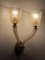 Murano Glas Wandlampe, 1940er 2