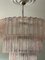 Large Pink Murano Glass Chandelier 5