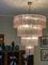 Large Pink Murano Glass Chandelier 7