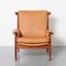 Fauteuil Bwana en Cuir par Finn Juhl pour France & Son, 1960s 3