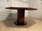 Red Lacquered Dining Table with Gold Dust Details, 1970s 7