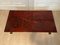 Red Lacquer and Gold Coffee Table, 1970s 7
