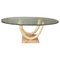 Dining Table in Marble and Fossil Stone from Maitland Smith, USA, 1980s 1