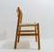 BM 1 Dining Chairs attributed to Borge Mogensen for CM Madesens Fabriker, 1960s, Set of 6 17