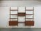 Teak Book Shelves from attributed to Poul Cadovius, Denmark, 1950s, Set of 2 1