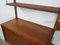 Teak Wood Wall Unit attributed to Poul Cadovius, Denmark, 1950s, Set of 2, Image 17