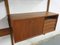 Teak Wood Wall Unit attributed to Poul Cadovius, Denmark, 1950s, Set of 2 5
