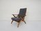 Mid-Century Teak Lounge Chair attributed to Topform, the Netherlands, 1950s 2