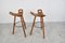 Mid-Century Brutalist Bar Stools, 1960s, Set of 2 5