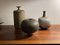 Scodella e vasi in ceramica, Danimarca, anni '60, set di 3, Immagine 3
