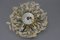 Polychrome Painted Metal Flower Five-Light Ceiling Light, 1970s 16