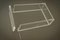 Large Modernist Glass and Acrylic Glass Coffee Table, 1970s, Image 16