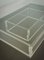 Large Modernist Glass and Acrylic Glass Coffee Table, 1970s 7