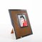 Mid-Century Italian Burl Wood and Chromed Picture Frame from Antonio Botta, 1970s 3