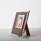 Mid-Century Italian Burl Wood and Chromed Picture Frame from Antonio Botta, 1970s, Image 7