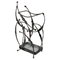 Brutalist Italian Hand Wrought-Iron Umbrella Stand from Salvino Marsura, 1960s, Image 1