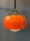 Vintage Orange Tronconi Pendant Lamp, 1970s 1