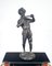 Pendule Marti avec Sculpture en Bronze 6