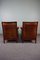Art Deco Sheep Leather Lounge Chairs, Set of 2 3