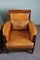 Art Deco Sheep Leather Lounge Chairs, Set of 2 8