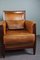 Art Deco Sheep Leather Lounge Chairs, Set of 2 7